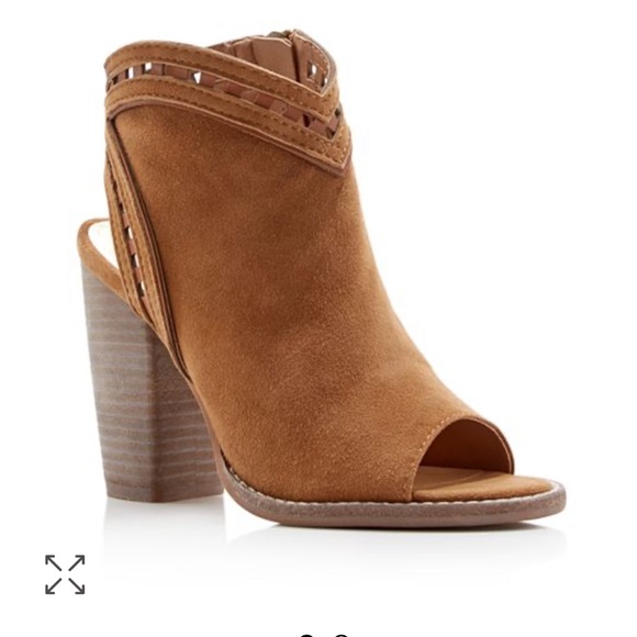 Dolce Vita Shoes - Dolce Vita peep toe suede booties
